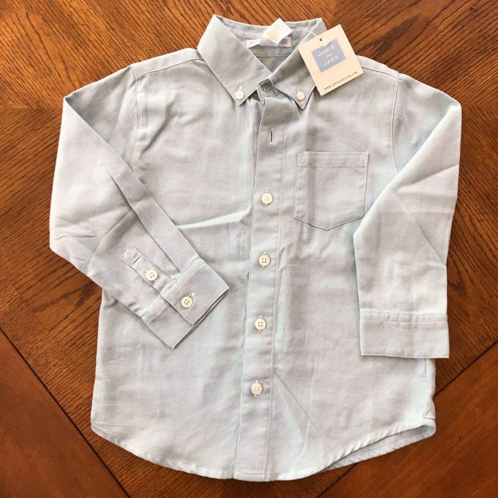 Janie and Jack long sleeve toddler’s tee